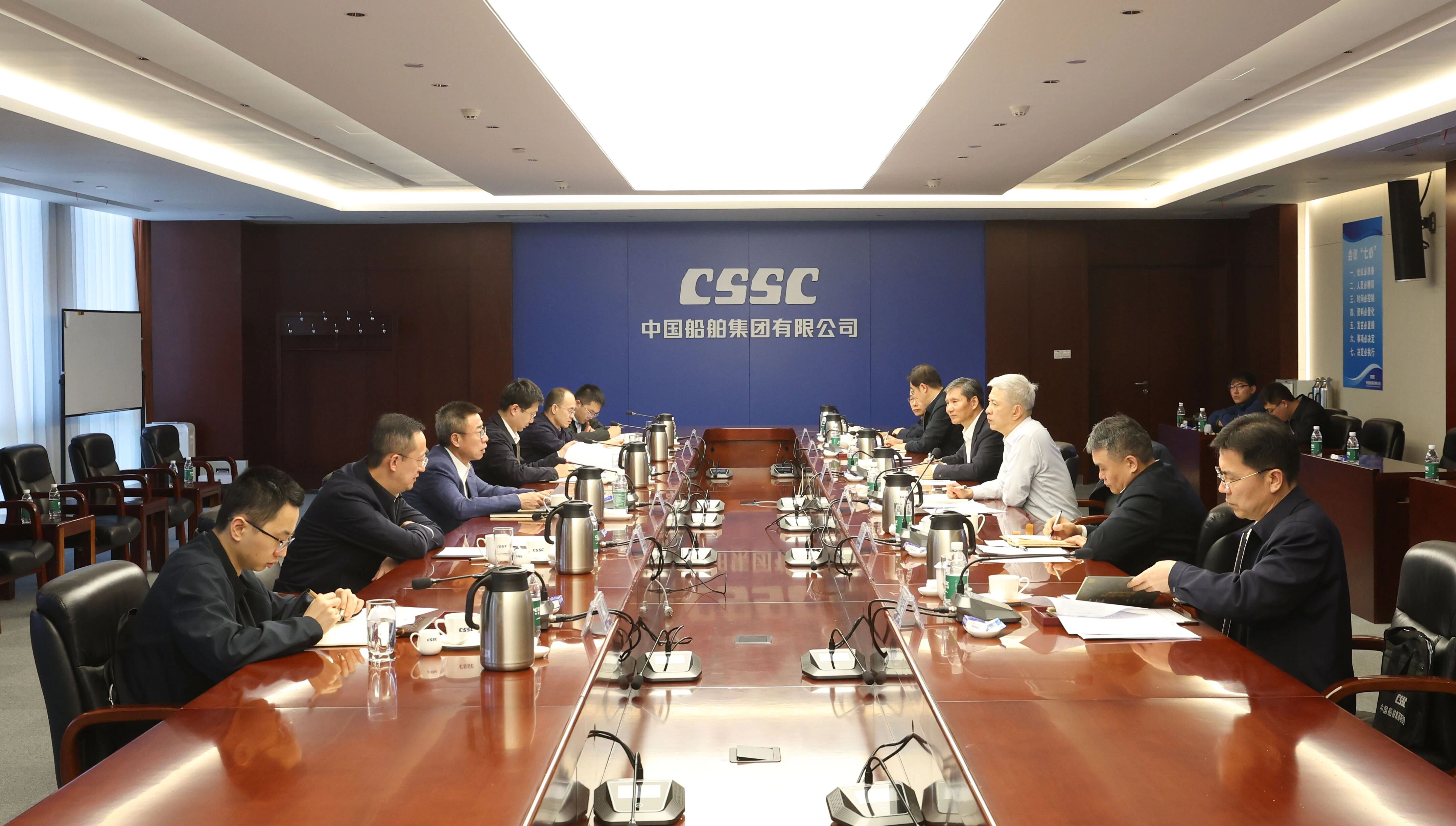 国务院国资委党委委员、副主任李镇到中船集团调研 